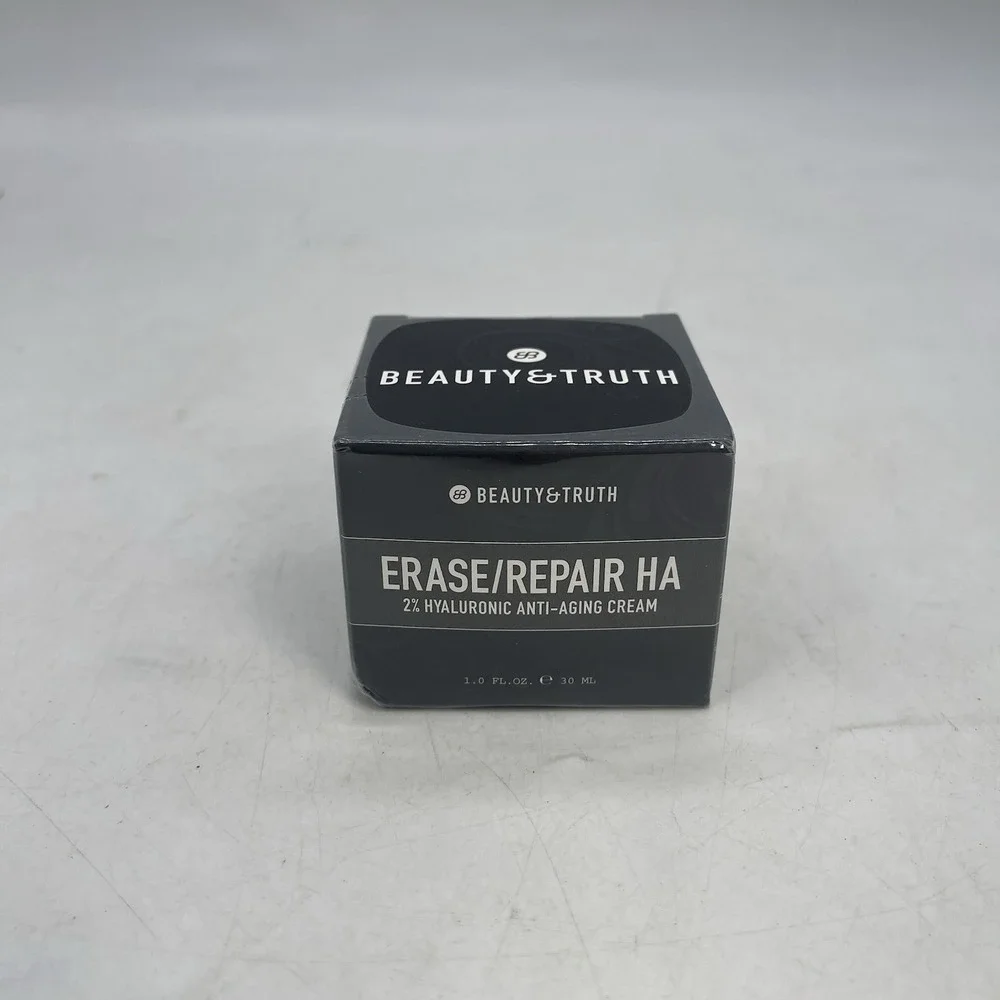 Beauty & Truth Erase/Repair HA Hyaluronic Anti-Aging Cream 1 oz New Sealed
